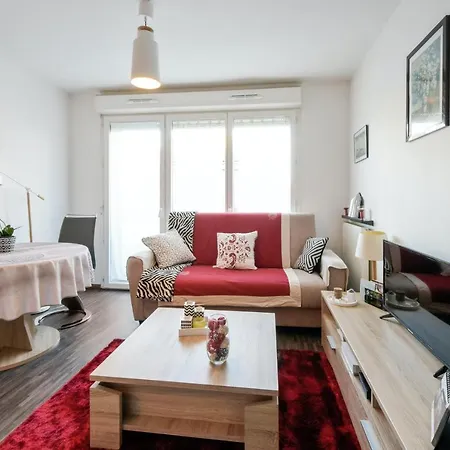 à Rouen, 40 M², Balcon Et Vue Sur La Ville. Appartamento
